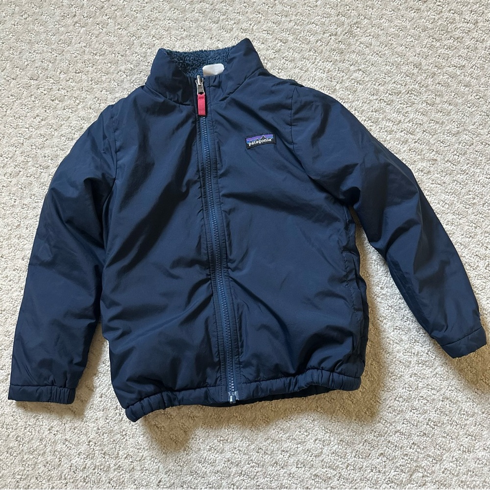 Patagonia reversible toddler jacket 5/6 XS